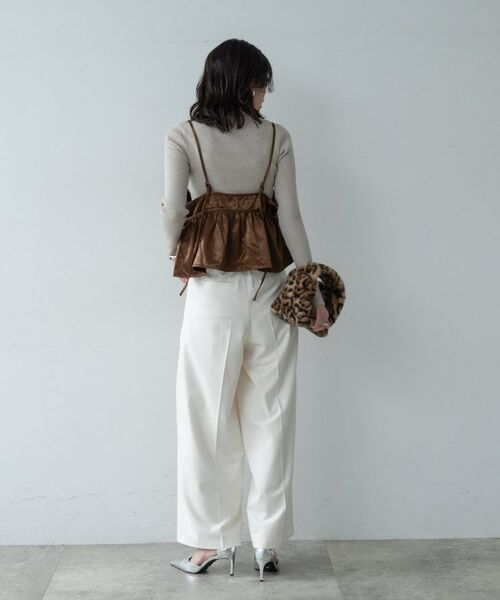 GALLEST / ギャレスト ニット・セーター | ラメリブタートルニット | 詳細19