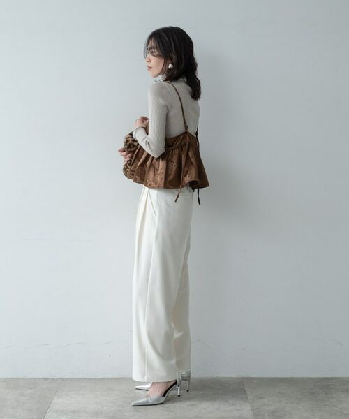 GALLEST / ギャレスト ニット・セーター | ラメリブタートルニット | 詳細20