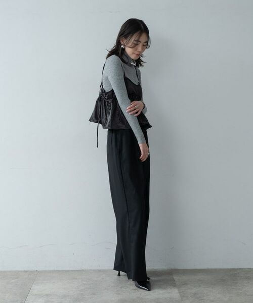 GALLEST / ギャレスト ニット・セーター | ラメリブタートルニット | 詳細8