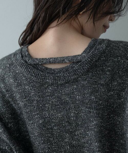 GALLEST / ギャレスト ニット・セーター | レイヤーネックメランジラメニット | 詳細11