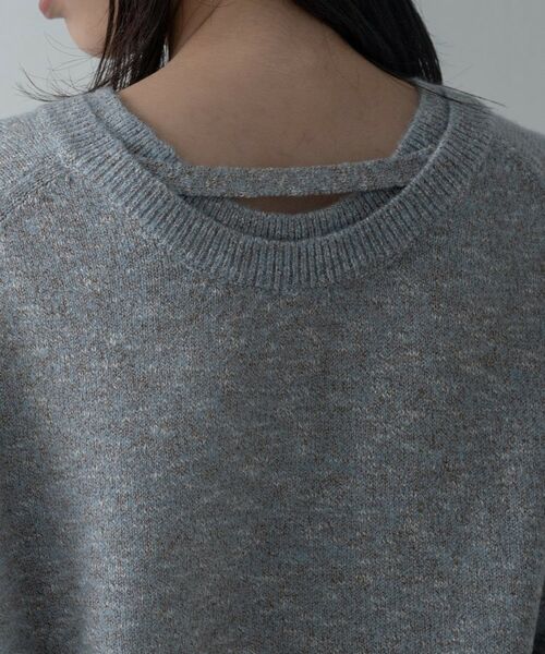 GALLEST / ギャレスト ニット・セーター | レイヤーネックメランジラメニット | 詳細20