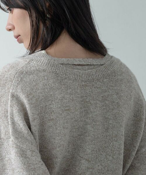 GALLEST / ギャレスト ニット・セーター | レイヤーネックメランジラメニット | 詳細26