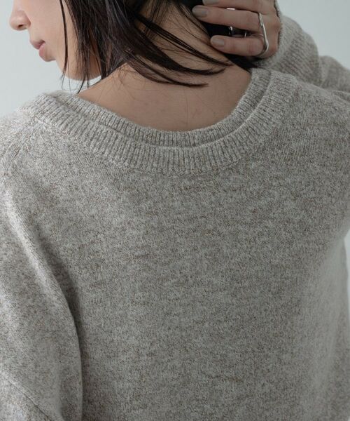 GALLEST / ギャレスト ニット・セーター | レイヤーネックメランジラメニット | 詳細28