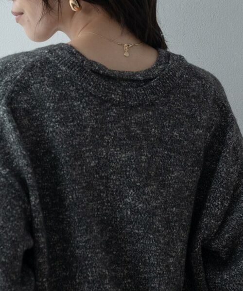 GALLEST / ギャレスト ニット・セーター | レイヤーネックメランジラメニット | 詳細7