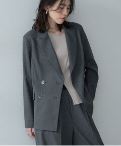 GALLEST / ギャレスト テーラードジャケット | Comfy SET UP｜ダブルブレストジャケット【セットアップ対応／通勤／カセット服】