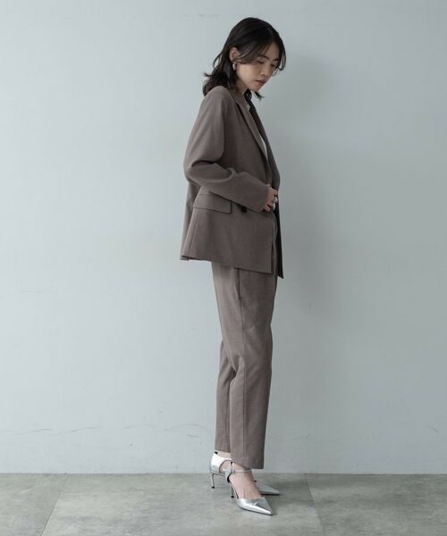 GALLEST / ギャレスト テーラードジャケット | Comfy SET UP|ダブルブレストジャケット【セットアップ対応/通勤/カセット服】 | 詳細11