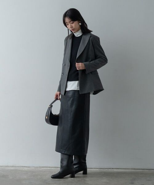 GALLEST / ギャレスト テーラードジャケット | Comfy SET UP|ダブルブレストジャケット【セットアップ対応/通勤/カセット服】 | 詳細16