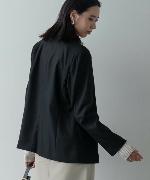 GALLEST / ギャレスト テーラードジャケット | Comfy SET UP|ダブルブレストジャケット【セットアップ対応/通勤/カセット服】 | 詳細29