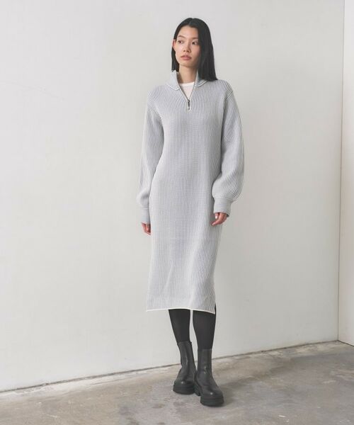 GALLEST / ギャレスト ロング・マキシ丈ワンピース | スタンドネックニットワンピース | 詳細11