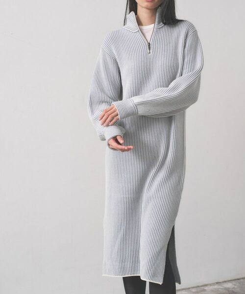 GALLEST / ギャレスト ロング・マキシ丈ワンピース | スタンドネックニットワンピース | 詳細13