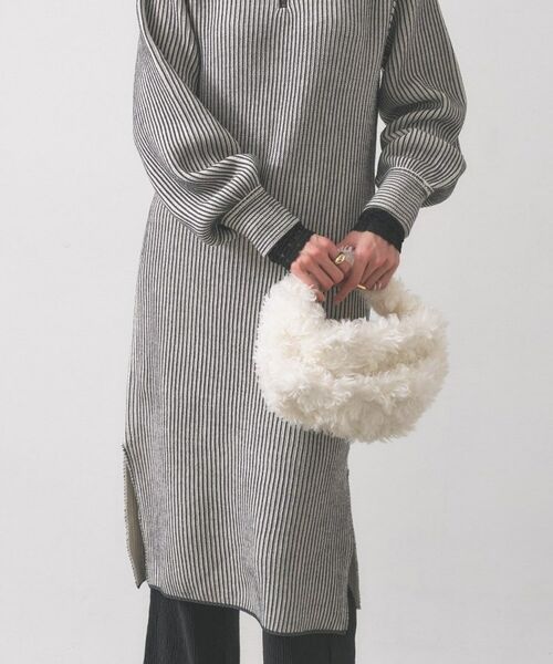 GALLEST / ギャレスト ロング・マキシ丈ワンピース | スタンドネックニットワンピース | 詳細5