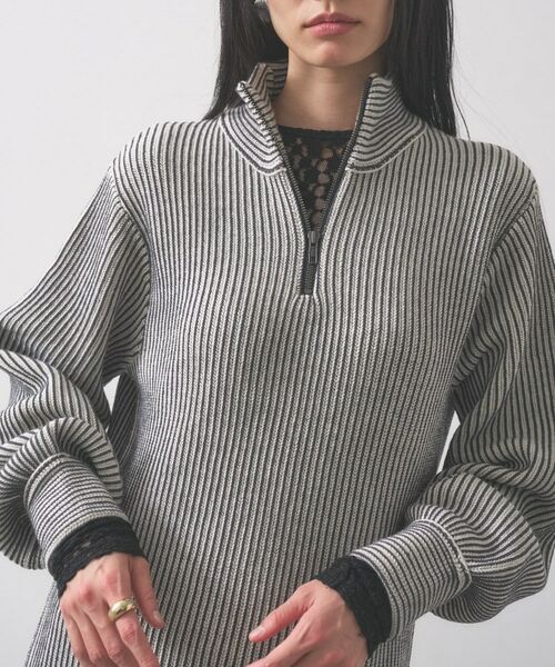 GALLEST / ギャレスト ロング・マキシ丈ワンピース | スタンドネックニットワンピース | 詳細9