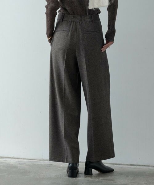 GALLEST / ギャレスト パンツ | ツイードタックワイドパンツ | 詳細16