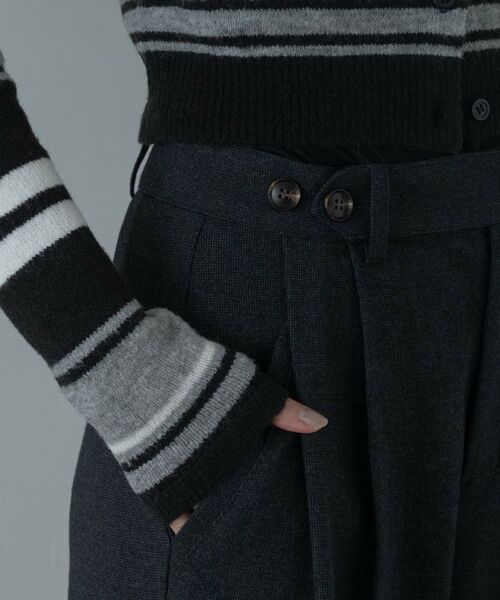 GALLEST / ギャレスト パンツ | ツイードタックワイドパンツ | 詳細8