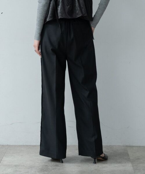 GALLEST / ギャレスト パンツ | Comfy SET UP｜イージーストレートスラックス【セットアップ対応／通勤／カセット服】 | 詳細7