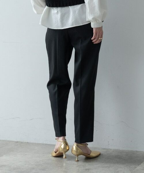 GALLEST / ギャレスト ショート・ハーフ・半端丈パンツ | Comfy SET UP|イージーテーパードパンツ【セットアップ対応/通勤/カセット服】 | 詳細14