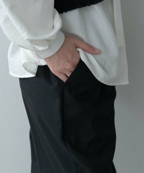 GALLEST / ギャレスト ショート・ハーフ・半端丈パンツ | Comfy SET UP|イージーテーパードパンツ【セットアップ対応/通勤/カセット服】 | 詳細16