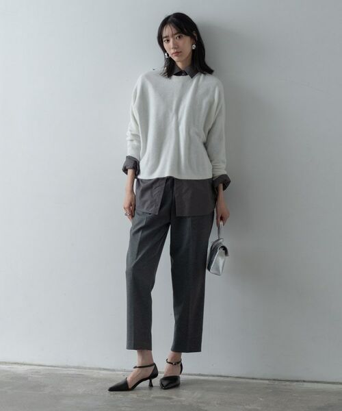 GALLEST / ギャレスト ショート・ハーフ・半端丈パンツ | Comfy SET UP|イージーテーパードパンツ【セットアップ対応/通勤/カセット服】 | 詳細19