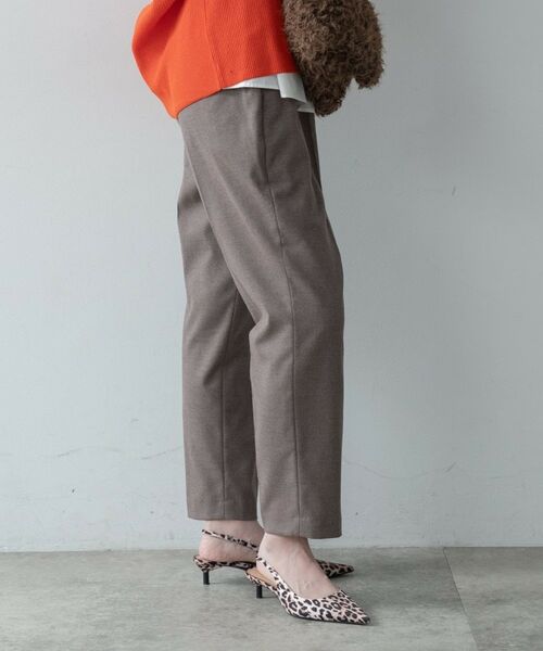 GALLEST / ギャレスト ショート・ハーフ・半端丈パンツ | Comfy SET UP|イージーテーパードパンツ【セットアップ対応/通勤/カセット服】 | 詳細6