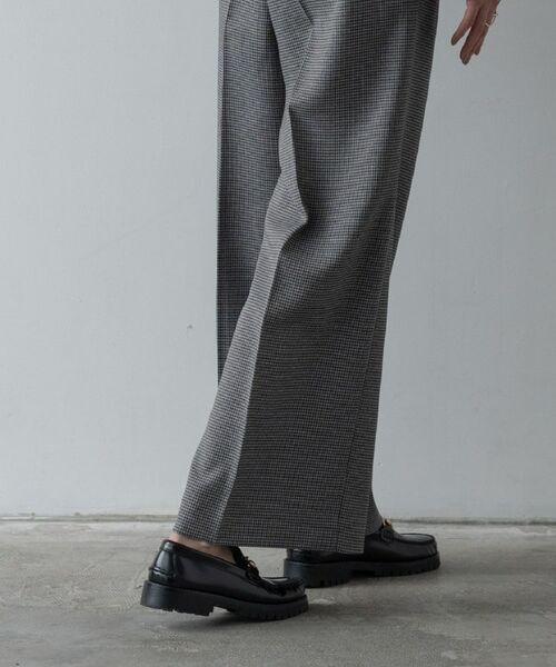 GALLEST / ギャレスト パンツ | ガンクラブチェックワイドパンツ | 詳細11