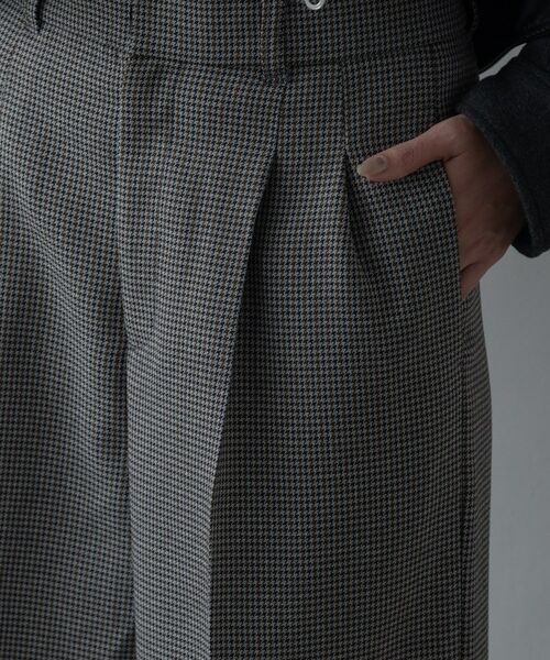 GALLEST / ギャレスト パンツ | ガンクラブチェックワイドパンツ | 詳細12