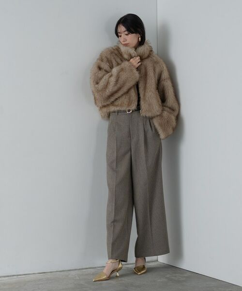 GALLEST / ギャレスト パンツ | ガンクラブチェックワイドパンツ | 詳細14