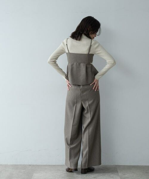 GALLEST / ギャレスト パンツ | ガンクラブチェックワイドパンツ | 詳細2