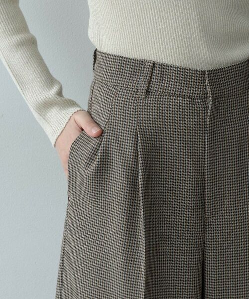 GALLEST / ギャレスト パンツ | ガンクラブチェックワイドパンツ | 詳細5