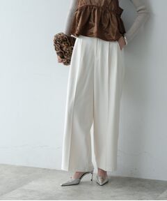 GALLEST / ギャレスト パンツ | ホワイトタックパンツ