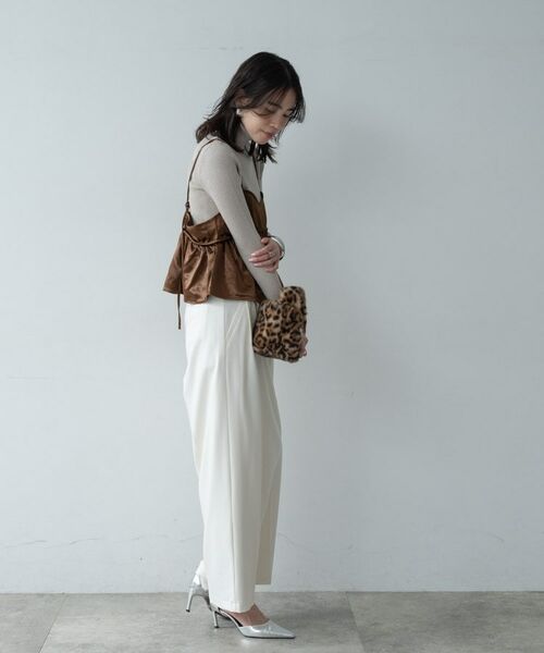 GALLEST / ギャレスト パンツ | ホワイトタックパンツ | 詳細2