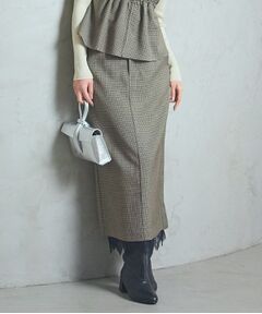 GALLEST / ギャレスト ロング・マキシ丈スカート | ガンクラブチェックタイトスカート