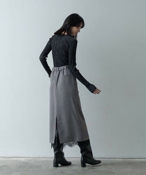 GALLEST / ギャレスト ロング・マキシ丈スカート | ガンクラブチェックタイトスカート | 詳細14