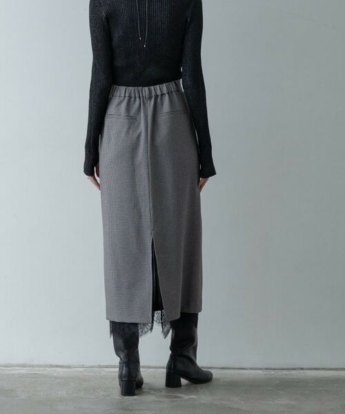 GALLEST / ギャレスト ロング・マキシ丈スカート | ガンクラブチェックタイトスカート | 詳細17