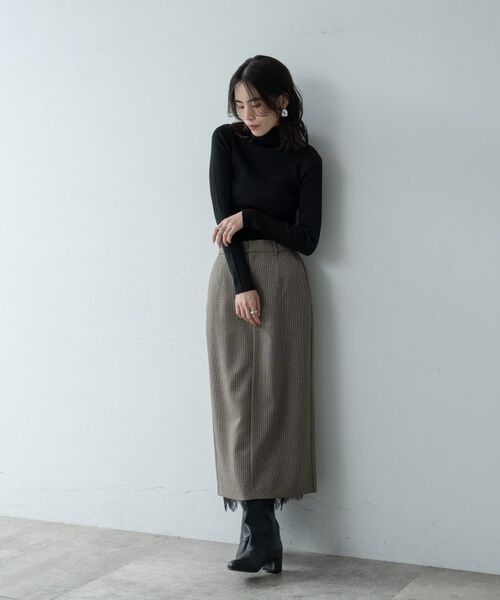 GALLEST / ギャレスト ロング・マキシ丈スカート | ガンクラブチェックタイトスカート | 詳細3