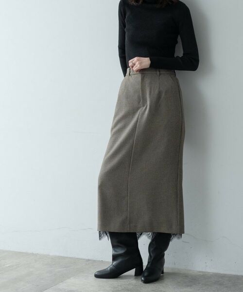 GALLEST / ギャレスト ロング・マキシ丈スカート | ガンクラブチェックタイトスカート | 詳細7