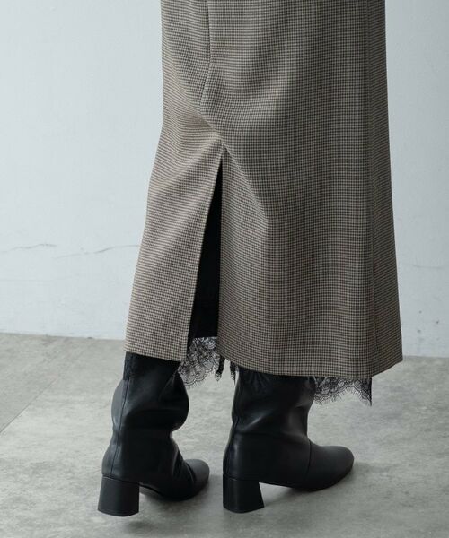 GALLEST / ギャレスト ロング・マキシ丈スカート | ガンクラブチェックタイトスカート | 詳細9