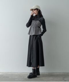 GALLEST / ギャレスト ロング・マキシ丈スカート | センタージップフレアスカート