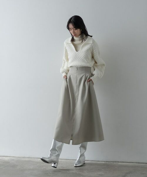 GALLEST / ギャレスト ロング・マキシ丈スカート | センタージップフレアスカート | 詳細1