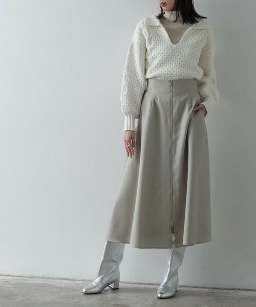 GALLEST / ギャレスト ロング・マキシ丈スカート | センタージップフレアスカート | 詳細2