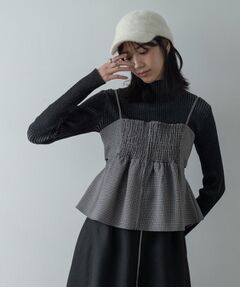 GALLEST / ギャレスト シャツ・ブラウス | ガンクラブチェックビスチェ