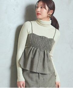 GALLEST / ギャレスト シャツ・ブラウス | ガンクラブチェックビスチェ