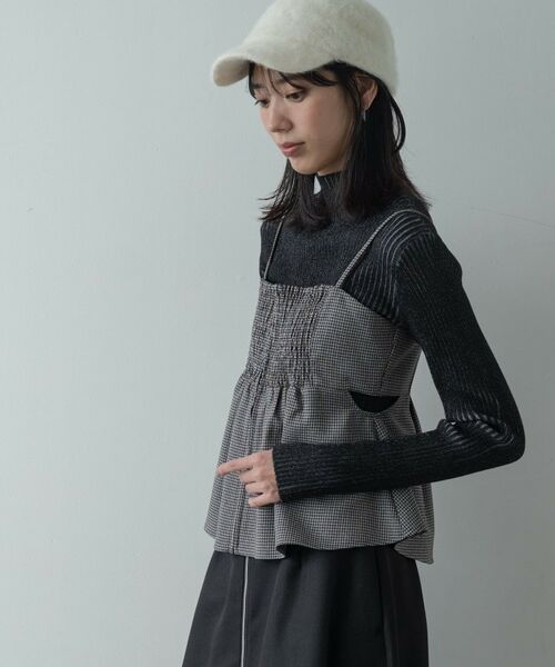 GALLEST / ギャレスト シャツ・ブラウス | ガンクラブチェックビスチェ | 詳細11