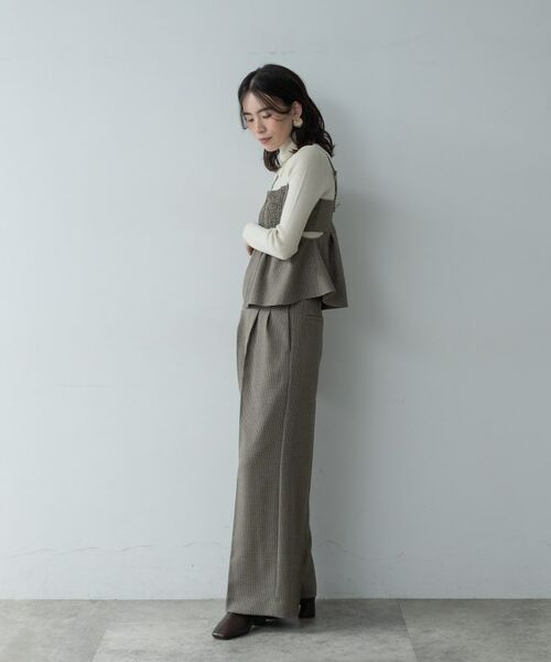 GALLEST / ギャレスト シャツ・ブラウス | ガンクラブチェックビスチェ | 詳細7