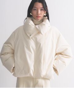 GALLEST / ギャレスト ダウンジャケット・ベスト | 3WAYスタンドカラーショートダウン【凹凸素材】