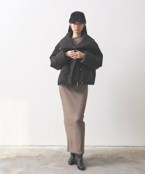 GALLEST / ギャレスト ダウンジャケット・ベスト | 3WAYスタンドカラーショートダウン【凹凸素材】 | 詳細19