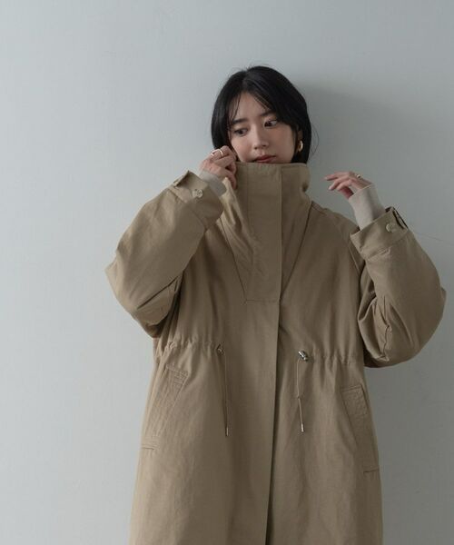 GALLEST / ギャレスト ミリタリージャケット・コート | フィッシュテールキルトコート | 詳細11