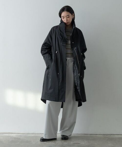 GALLEST / ギャレスト ミリタリージャケット・コート | フィッシュテールキルトコート | 詳細13