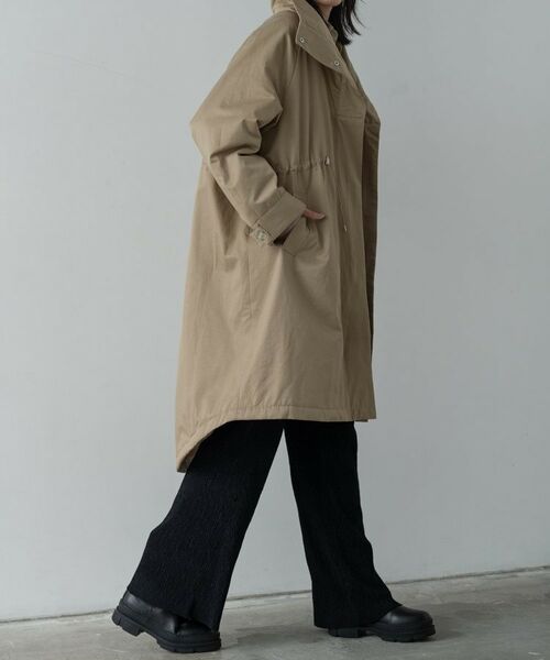 GALLEST / ギャレスト ミリタリージャケット・コート | フィッシュテールキルトコート | 詳細4