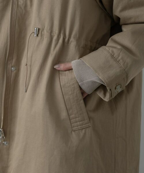 GALLEST / ギャレスト ミリタリージャケット・コート | フィッシュテールキルトコート | 詳細6