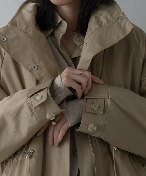 GALLEST / ギャレスト ミリタリージャケット・コート | フィッシュテールキルトコート | 詳細7